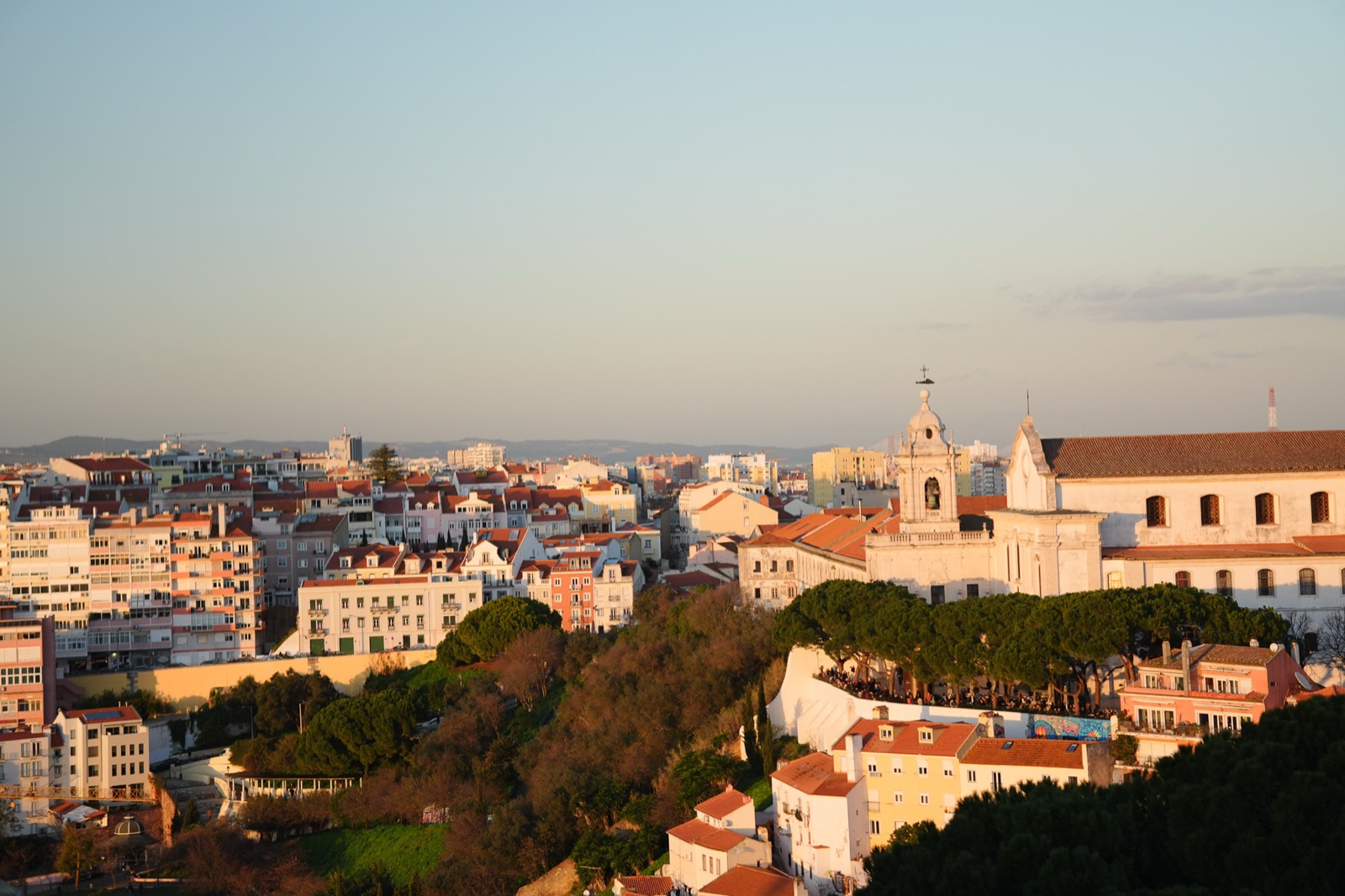 Lisbon at dusk